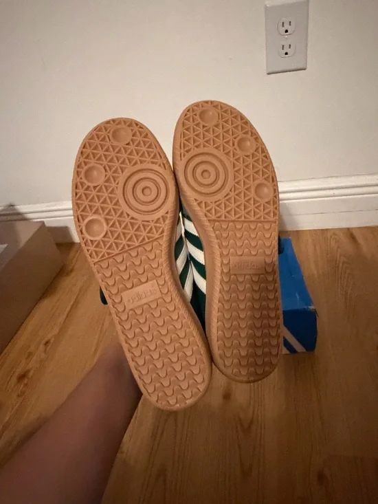 adidas Samba Mary Jane Size 10 in Green and White - Picture 6 of 7